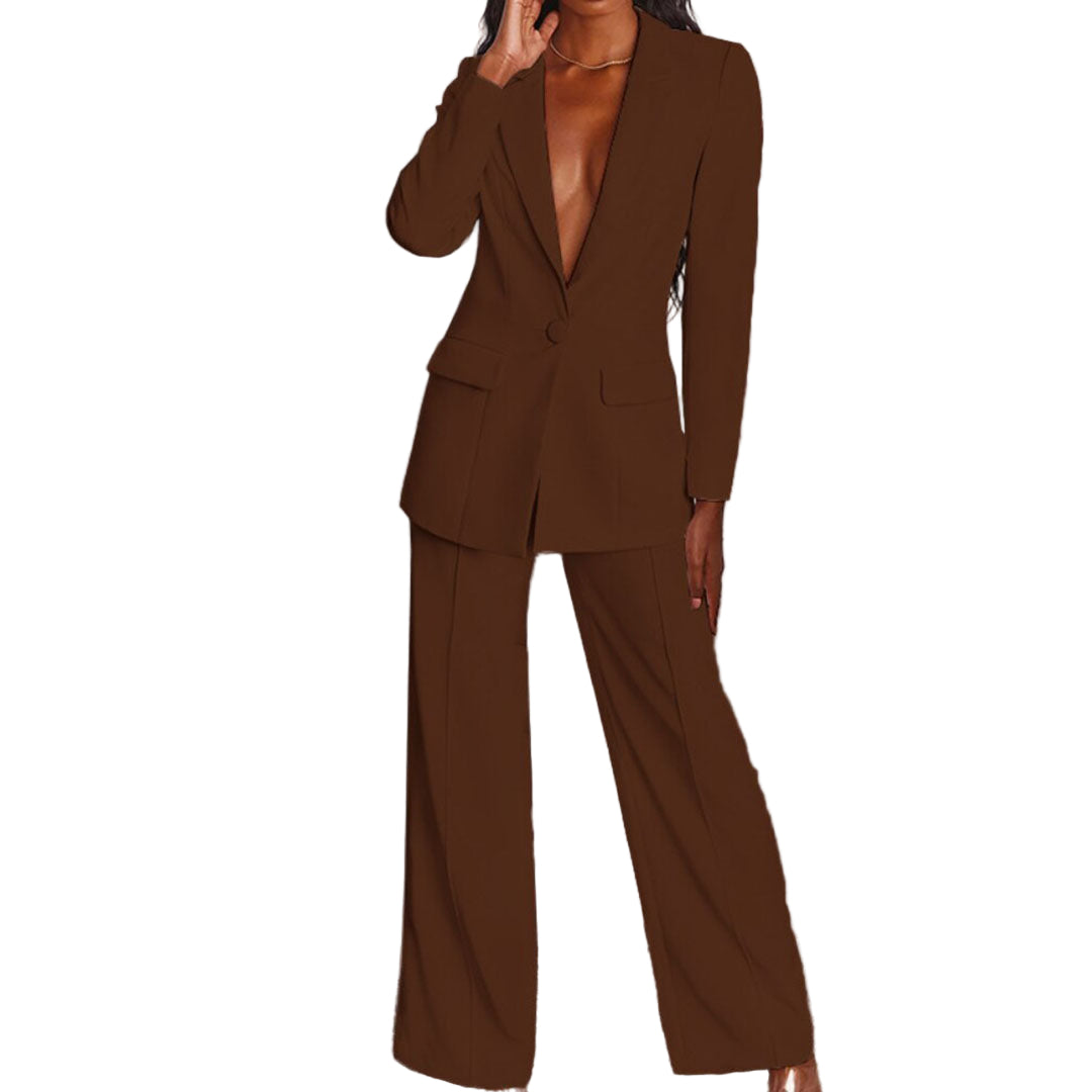 STYLAAR-Dames blazer en broek set