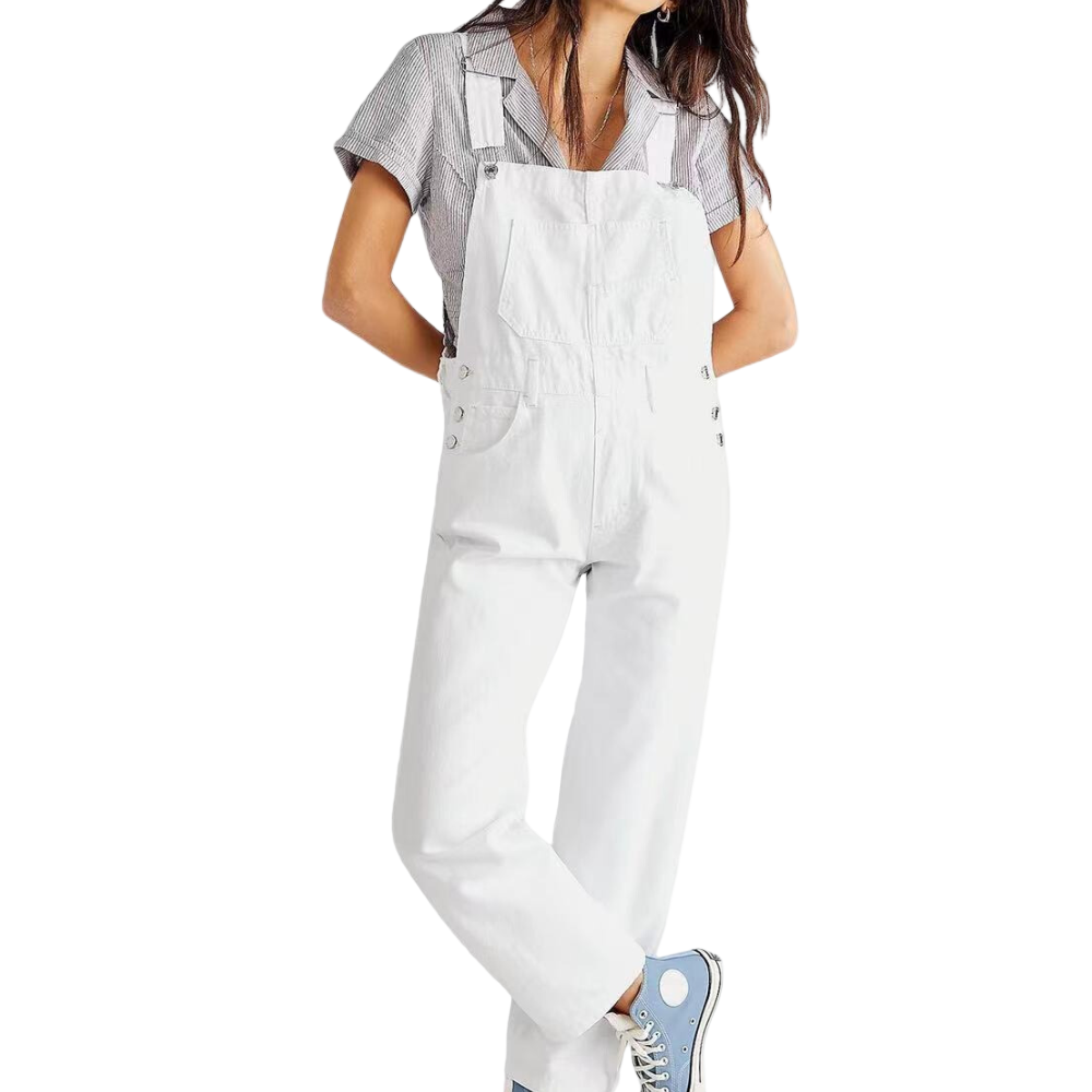 STYLAAR-Dames denim overall herfst