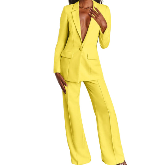 STYLAAR-Dames blazer en broek set