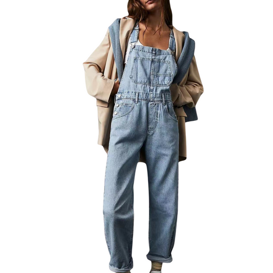 STYLAAR-Dames denim overall herfst
