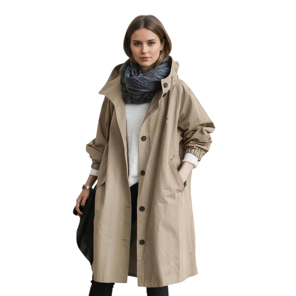 STYLAAR - Elegant Raincoat for Women in Autumn-STYLAAR