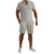 STYLAAR-Heren polo en short set
