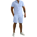 STYLAAR-Heren polo en short set