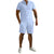 STYLAAR-Heren polo en short set