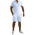 STYLAAR-Heren polo en short set