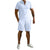STYLAAR-Heren polo en short set