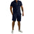 STYLAAR-Heren polo en short set