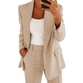 STYLAAR-Vrouwen 2-delige herfstset stijlvolle outfit