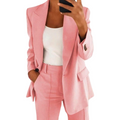 STYLAAR-Vrouwen 2-delige herfstset stijlvolle outfit