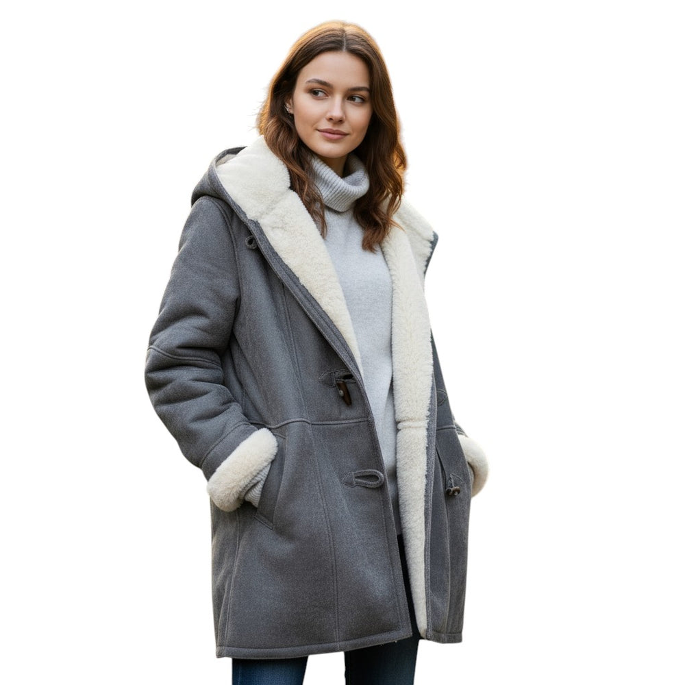 STYLAAR Women's Hooded Coat-STYLAAR