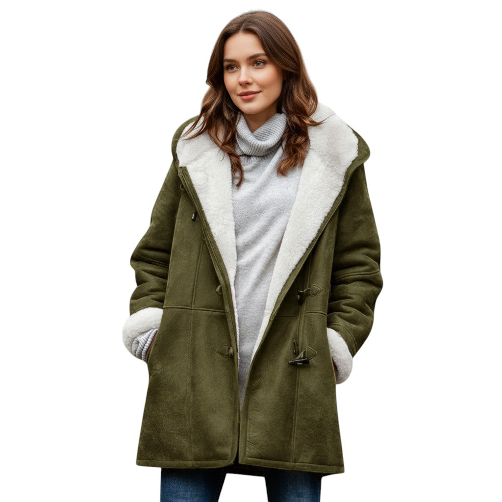 STYLAAR Women's Hooded Coat-STYLAAR