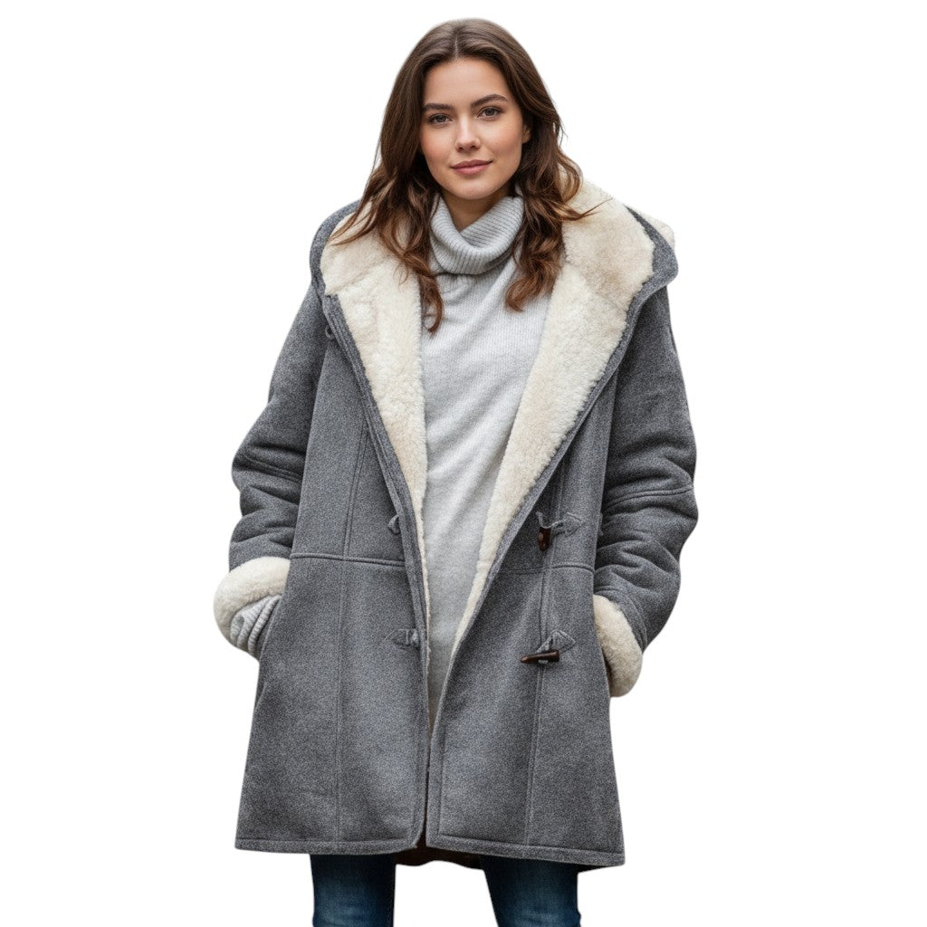 STYLAAR Women's Hooded Coat-STYLAAR