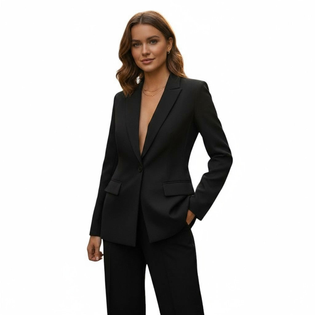 Stylish Blazer and Pants Set for Women-STYLAAR