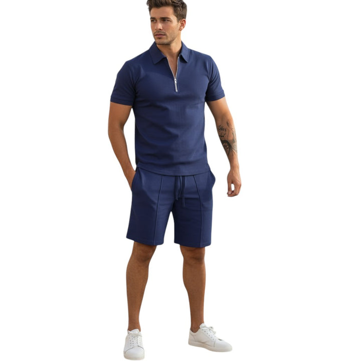Stylish Polo and Shorts Set for Men-STYLAAR