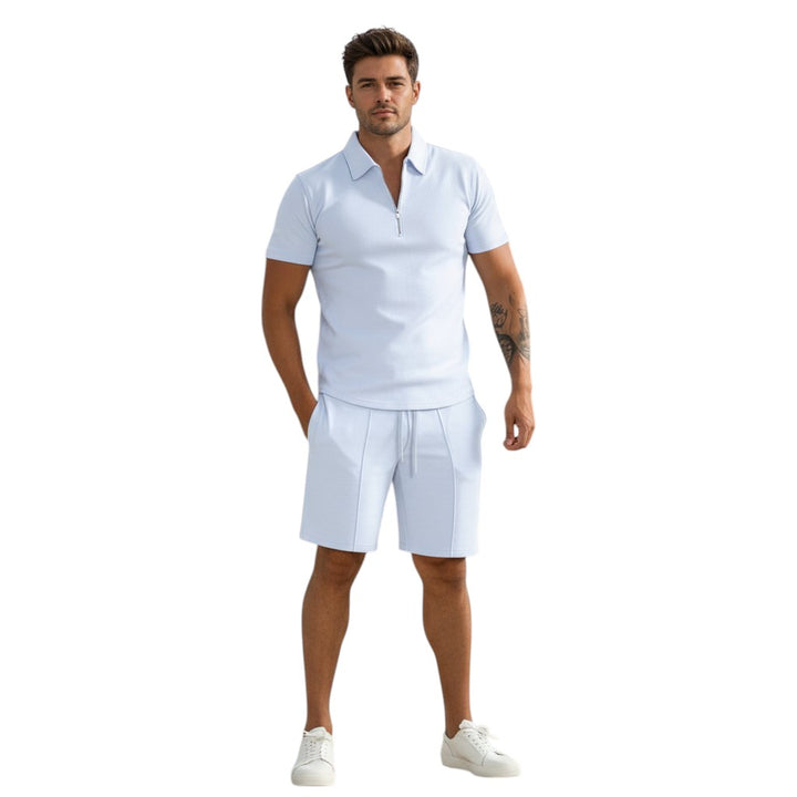 Stylish Polo and Shorts Set for Men-STYLAAR