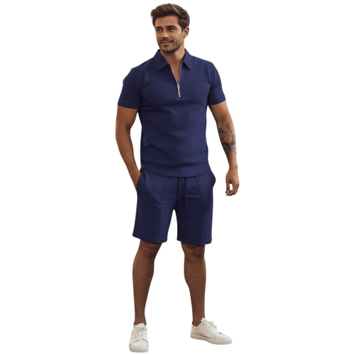 Stylish Polo and Shorts Set for Men-STYLAAR