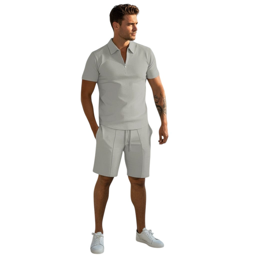 Stylish Polo and Shorts Set for Men-STYLAAR
