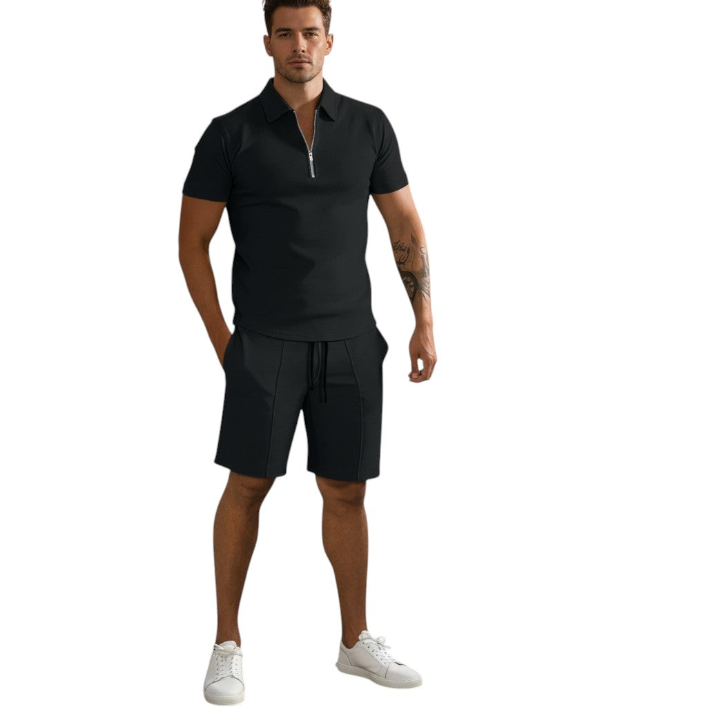 Stylish Polo and Shorts Set for Men-STYLAAR