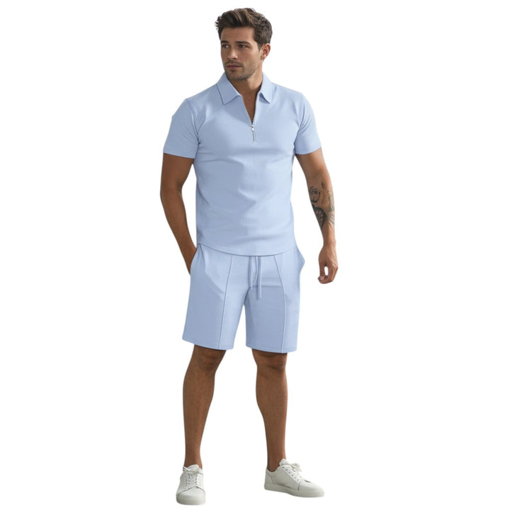 Stylish Polo and Shorts Set for Men-STYLAAR