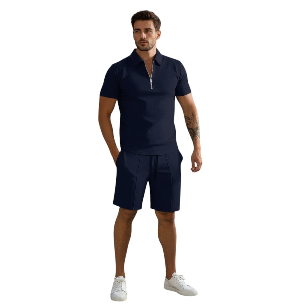 Stylish Polo and Shorts Set for Men-STYLAAR