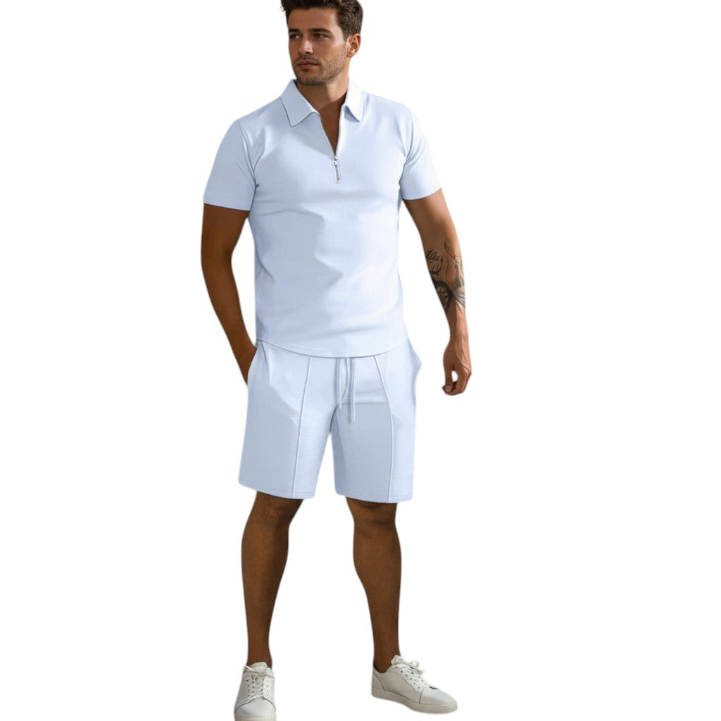 Stylish Polo and Shorts Set for Men-STYLAAR