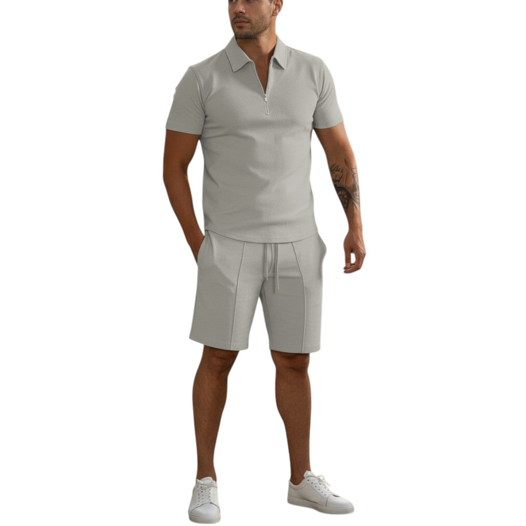 Stylish Polo and Shorts Set for Men-STYLAAR