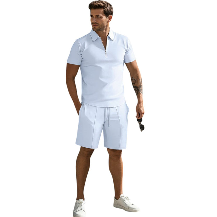 Stylish Polo and Shorts Set for Men-STYLAAR