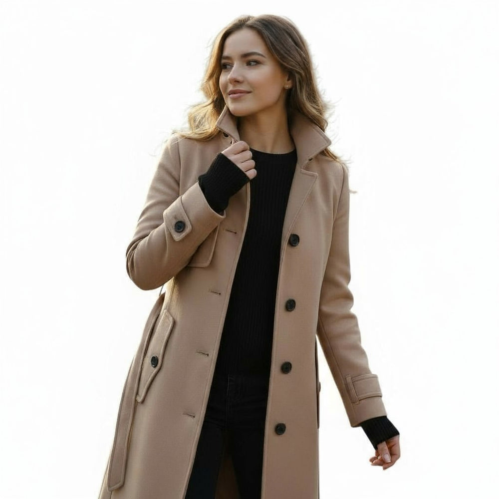 Stylish Trench Coat for Women-STYLAAR