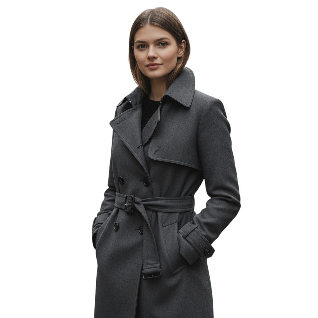 Stylish Trench Coat for Women-STYLAAR