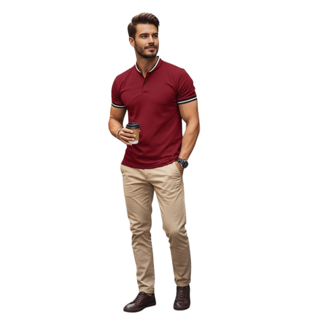 Summer Polo Shirt for Men-STYLAAR