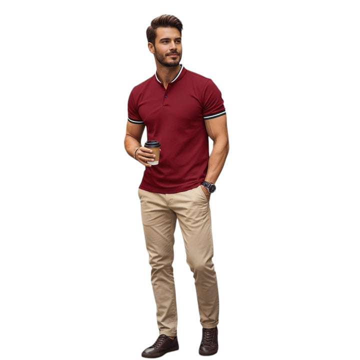Summer Polo Shirt for Men-STYLAAR