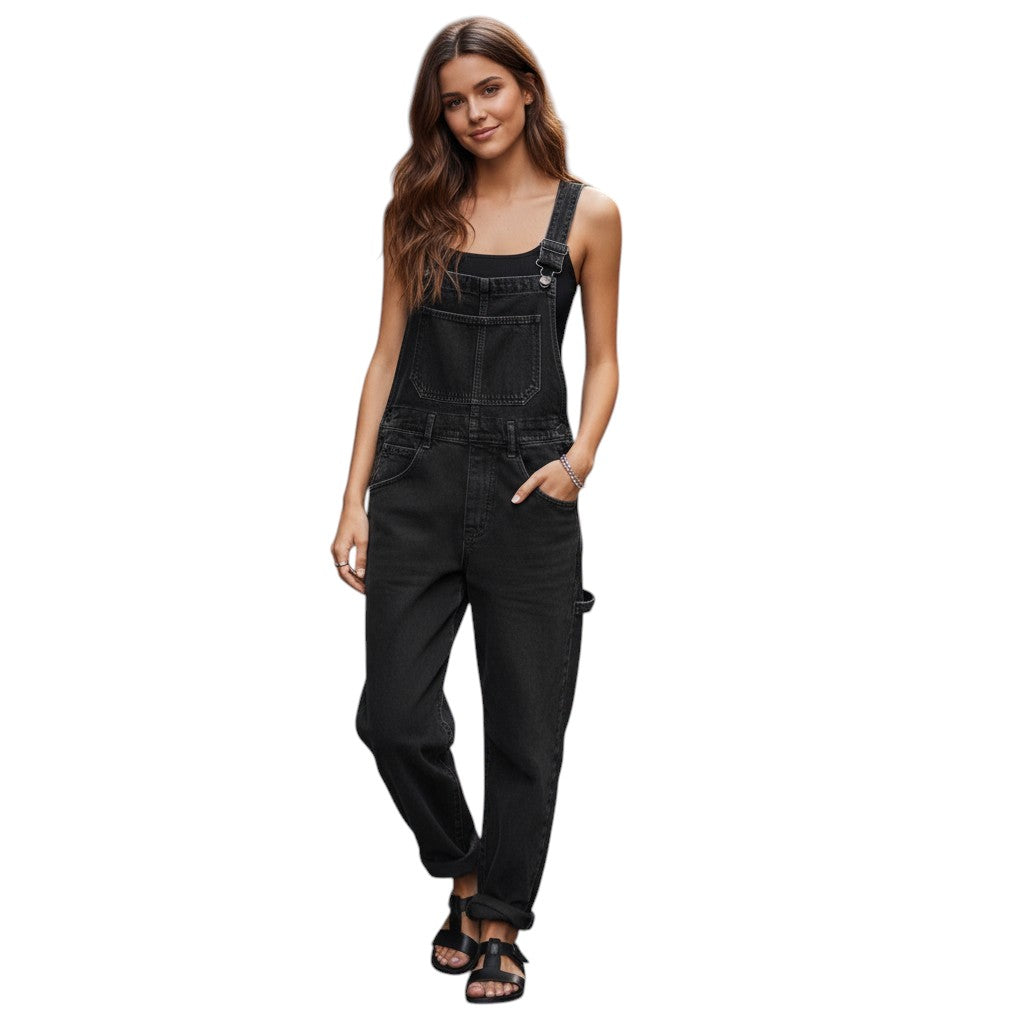 Women’s Denim Overall for Autumn-STYLAAR
